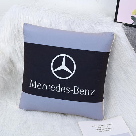 Mercedes-Benz Luxury Set: Versatile Blanket and 2-in-1 Pillow