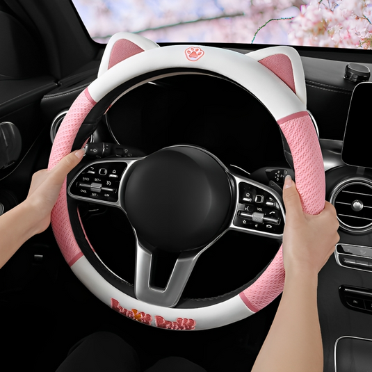 Cat Steering Wheel Cover - Universal