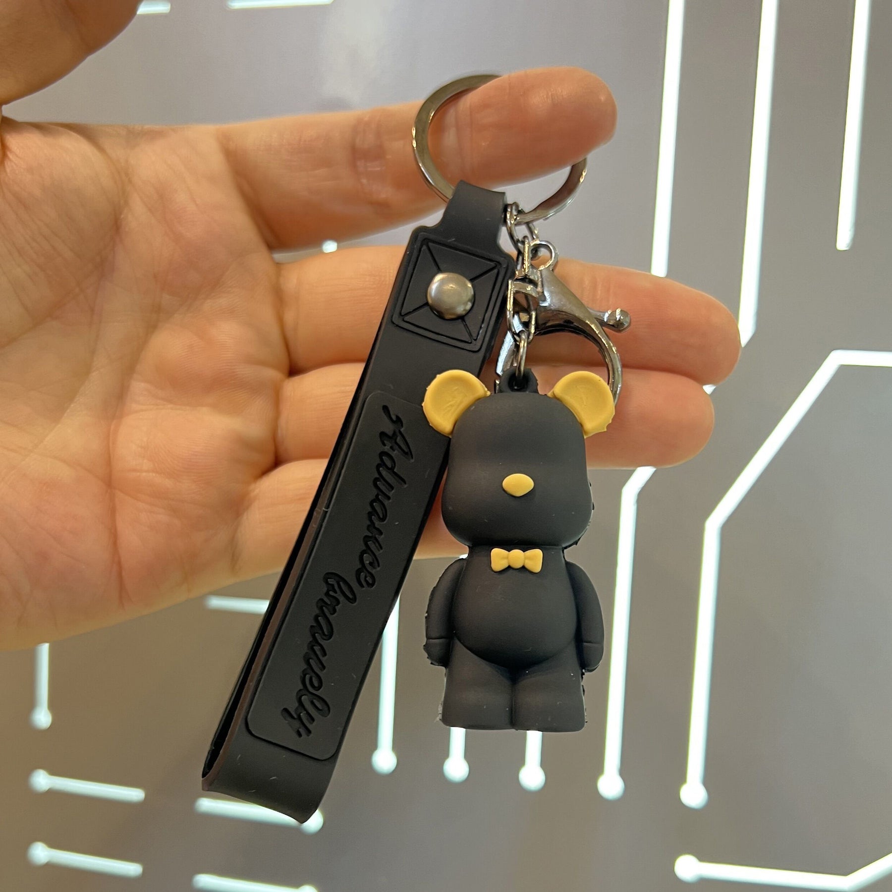 Future Nordic Bear Keychain