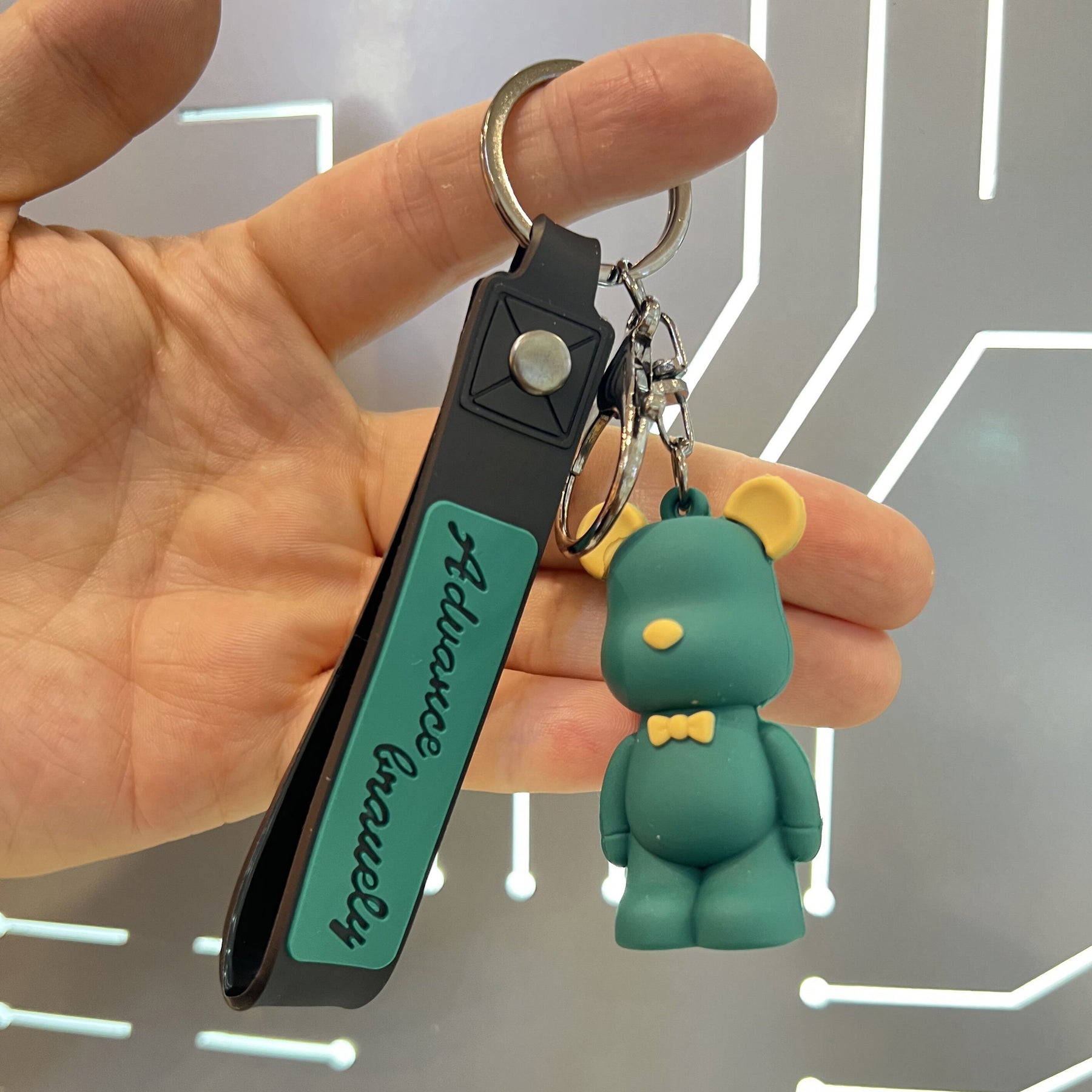 Future Nordic Bear Keychain