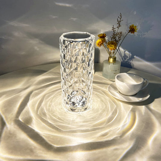 Crystal Table  Light Projector - Romantic Diamond
