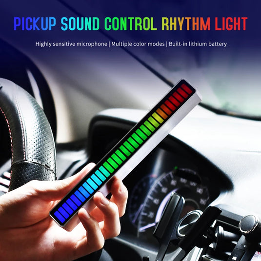 RGB LED Strip Light Music Sound Control