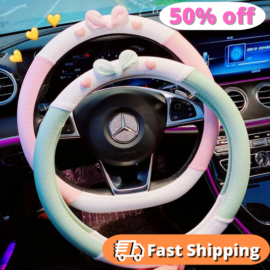 Car Steering Wheel Cover Cartoon