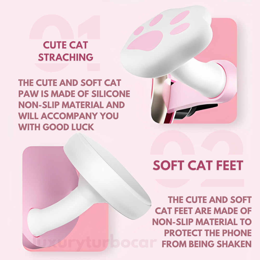 Cat Claw Stabilized Cell Phone Holder