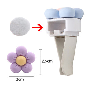 Flower Air Freshener for Aromatherapy + Perfume Refill