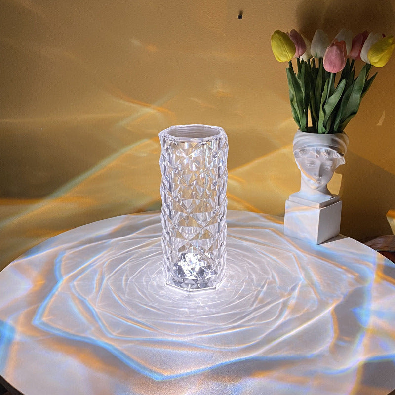 Crystal Table  Light Projector - Romantic Diamond