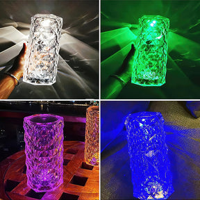 Crystal Table  Light Projector - Romantic Diamond